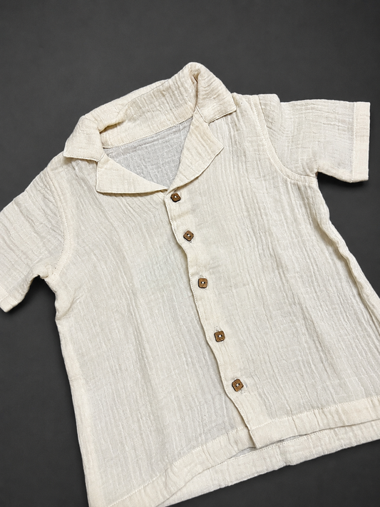 Cloud Gaze Button Shirt