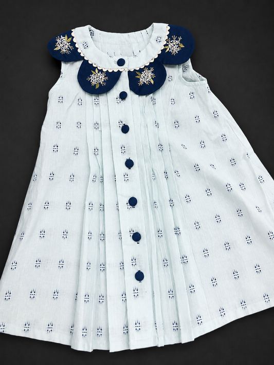 Blue Hydrangea Dress